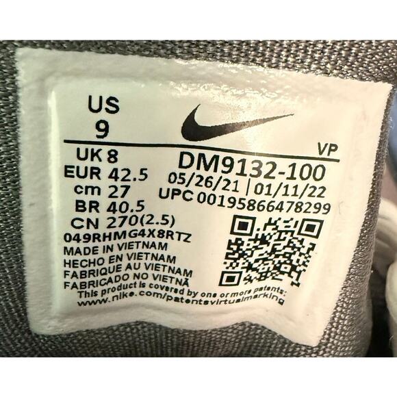 Nike Air Penny 2 X Social Status White-Cobalt Pulse-Grey Men\'s 9 main image 4
